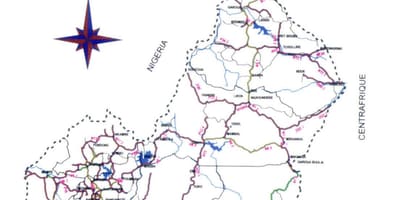 Anzeigen von Kamerun-Straße